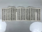 Japanese Buddhist Sutra Book Vtg Kannon Kyo Hannya Shingyo Brown Paper BA853