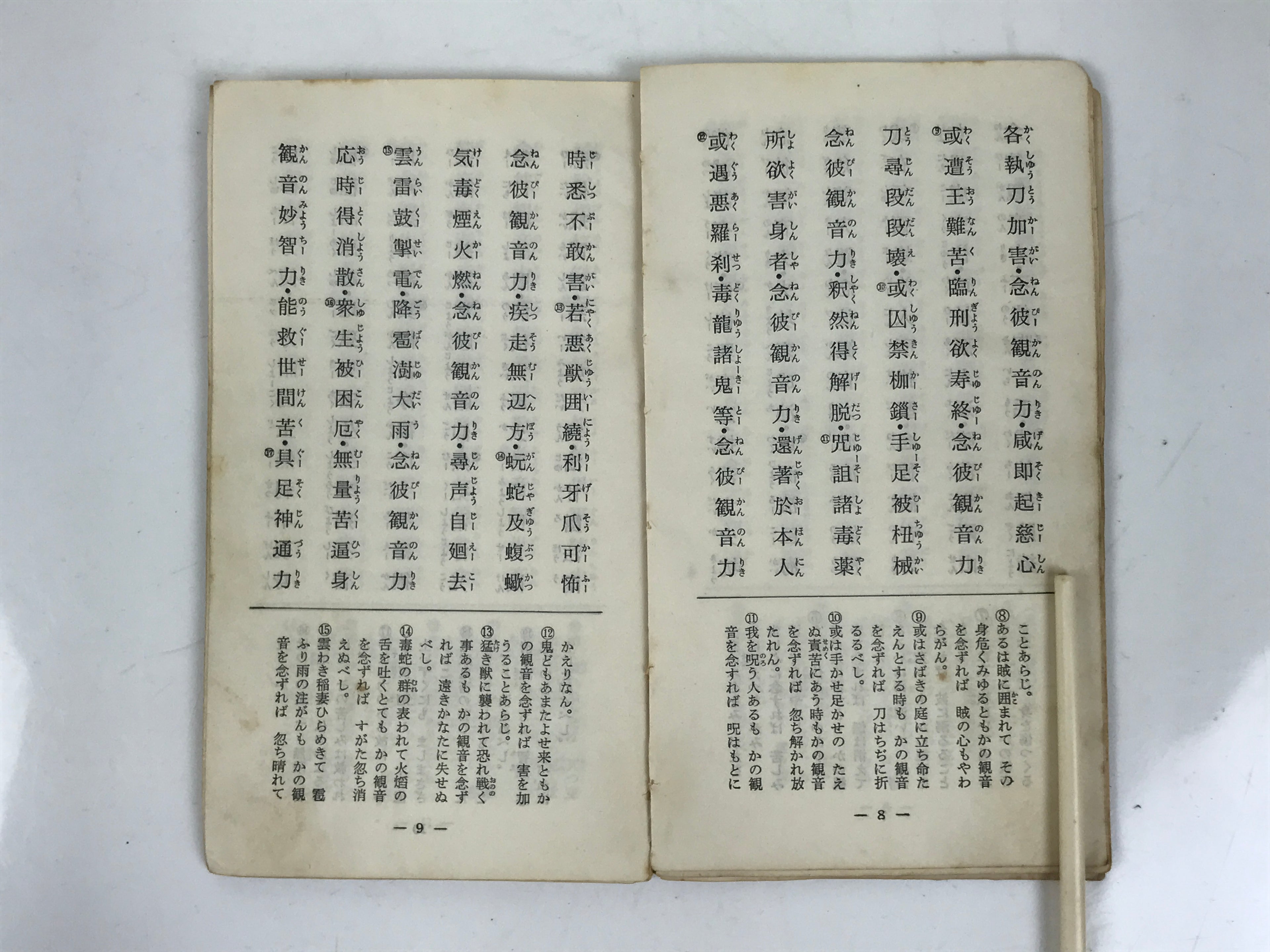 Japanese Buddhist Sutra Book Vtg Myoshinji Temple Linji School Zen Texts BA692