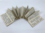 Japanese Buddhist Sutra Book Vtg Zen Rinzai School Daily Practice Paper BA854