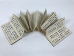 Japanese Buddhist Sutra Book Vtg Zen Rinzai School Daily Practice Paper BA854