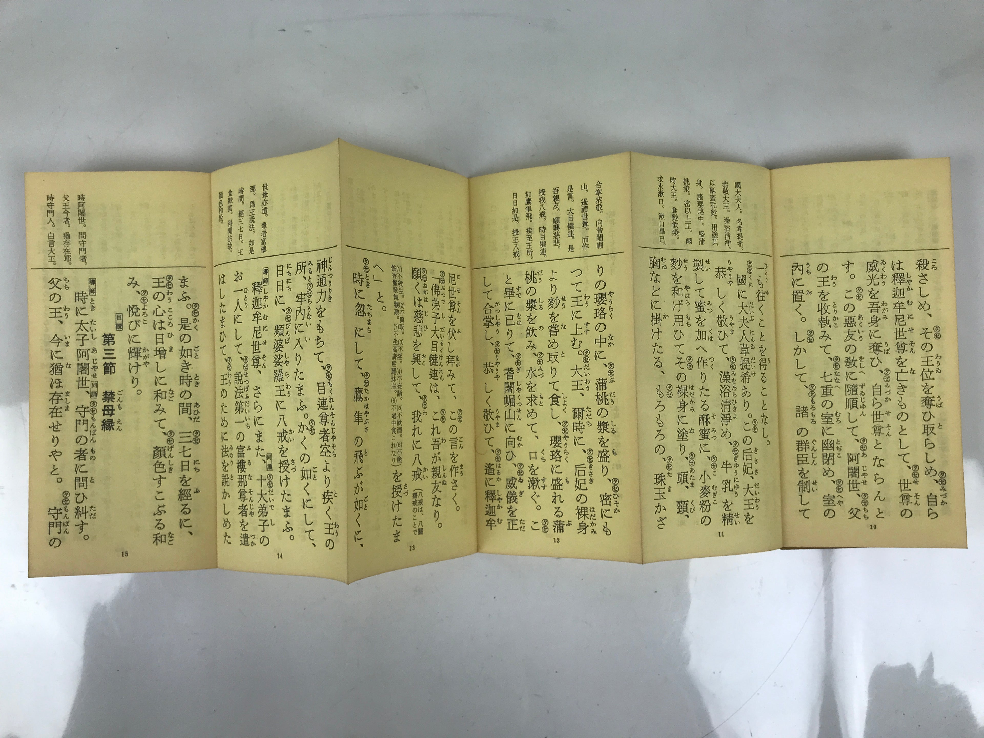 Japanese Buddhist Sutra Explanation Book Vtg Kanmuryojukyo BA629