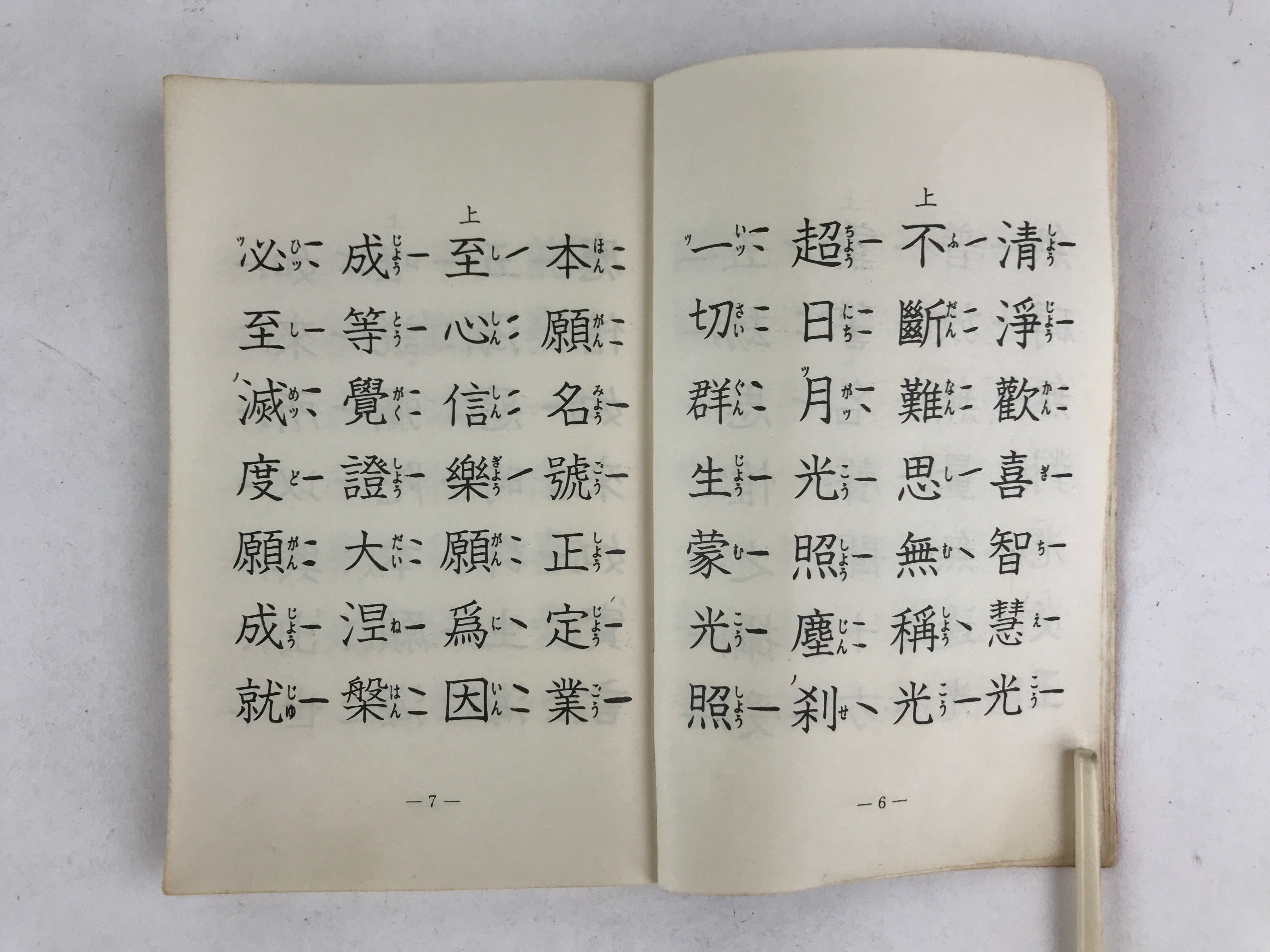 Japanese Buddhist Sutra Prayer Book Paper Vtg Shinshu Otani-ha Temple BA78