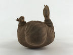 Japanese Buddhist Wooden Carved Kannon Bosatsu Statue Vtg Flask Right Hand BD915