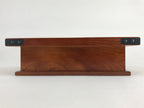 Japanese Buddhist Wooden Incense Storage Box Burner Vtg Koro Iron Ashtray T348