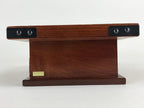 Japanese Buddhist Wooden Incense Storage Box Burner Vtg Koro Iron Ashtray T348
