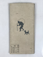 Japanese Buddhist Zenkoji Temple Folding Booklet Vtg Souvenir Nagano BA612