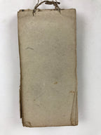 Japanese Business Ledger Book Daifuku Vtg Paper Shop Names Price Brown P341