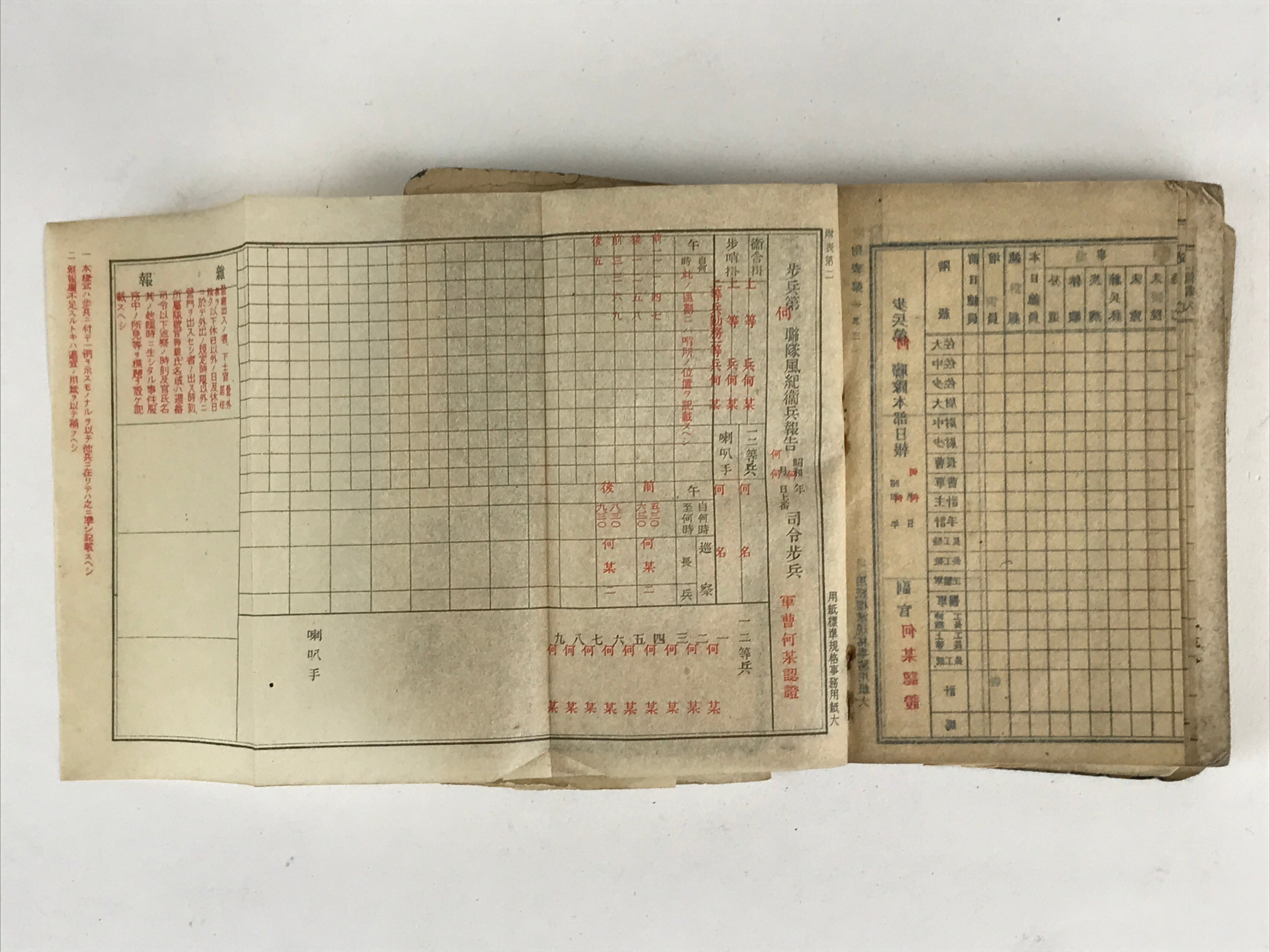 Japanese C1934 Military Instruction Japanese Army No. 9 Guntai Naimusho Manual P