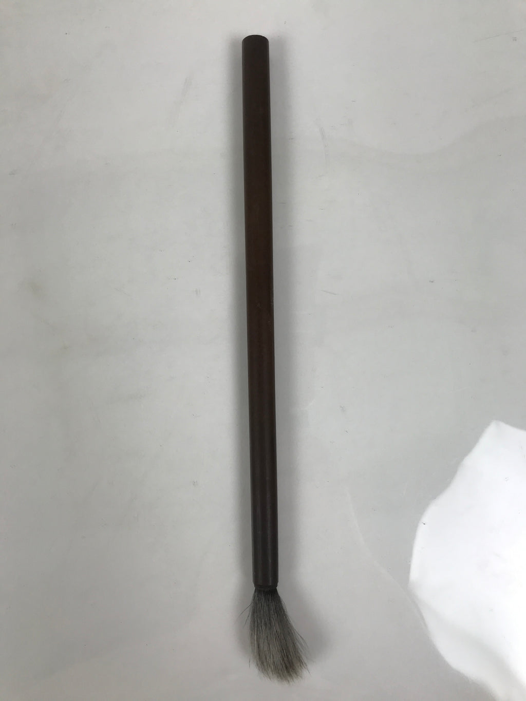 Japanese Calligraphy Brush Medium Vtg Fude Calligraphy Tool Wood Shodo Shuji C10