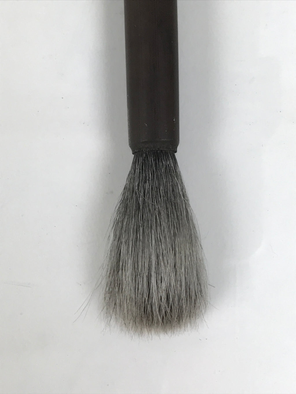 Japanese Calligraphy Brush Medium Vtg Fude Calligraphy Tool Wood Shodo Shuji C10