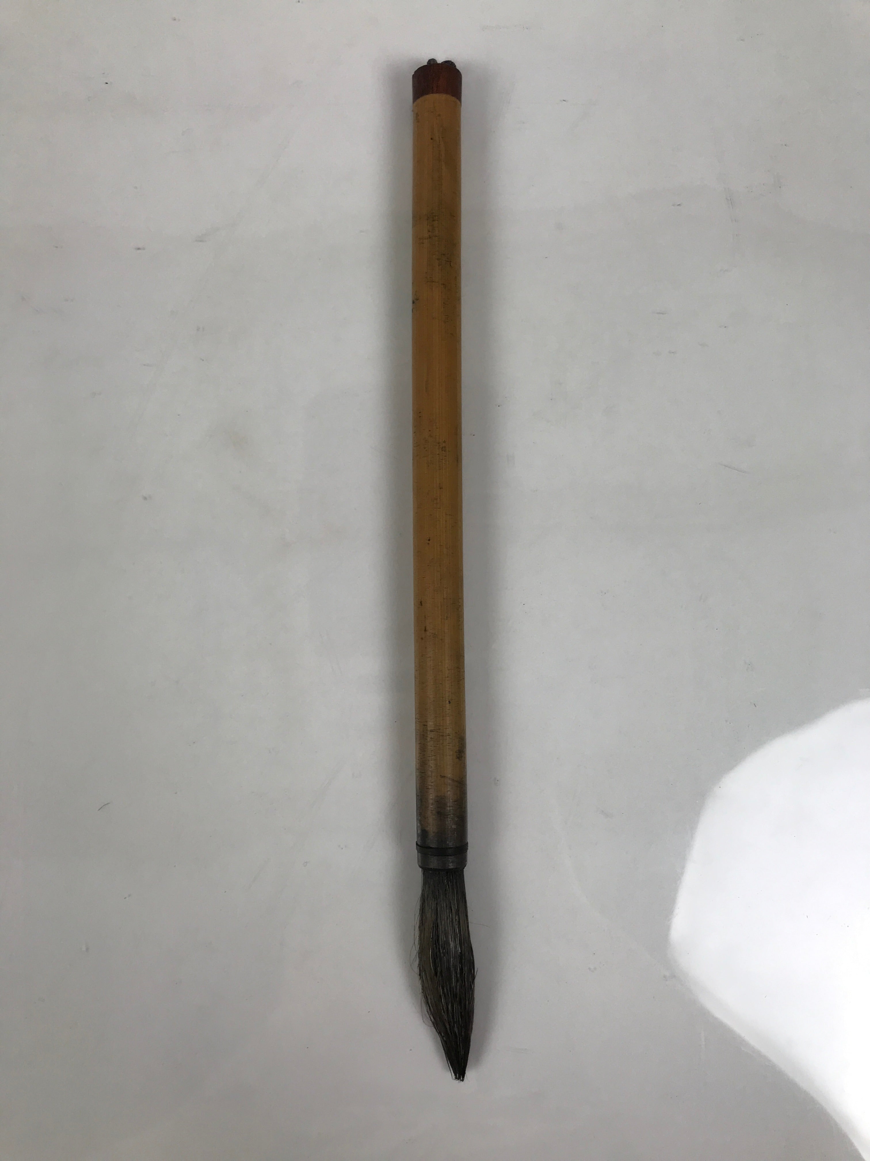 Japanese Calligraphy Brush Size 3 Vtg Fude Calligraphy Tool Shodo Shuji Kanji C14