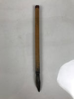 Japanese Calligraphy Brush Size 3 Vtg Fude Calligraphy Tool Shodo Shuji Kanji C14