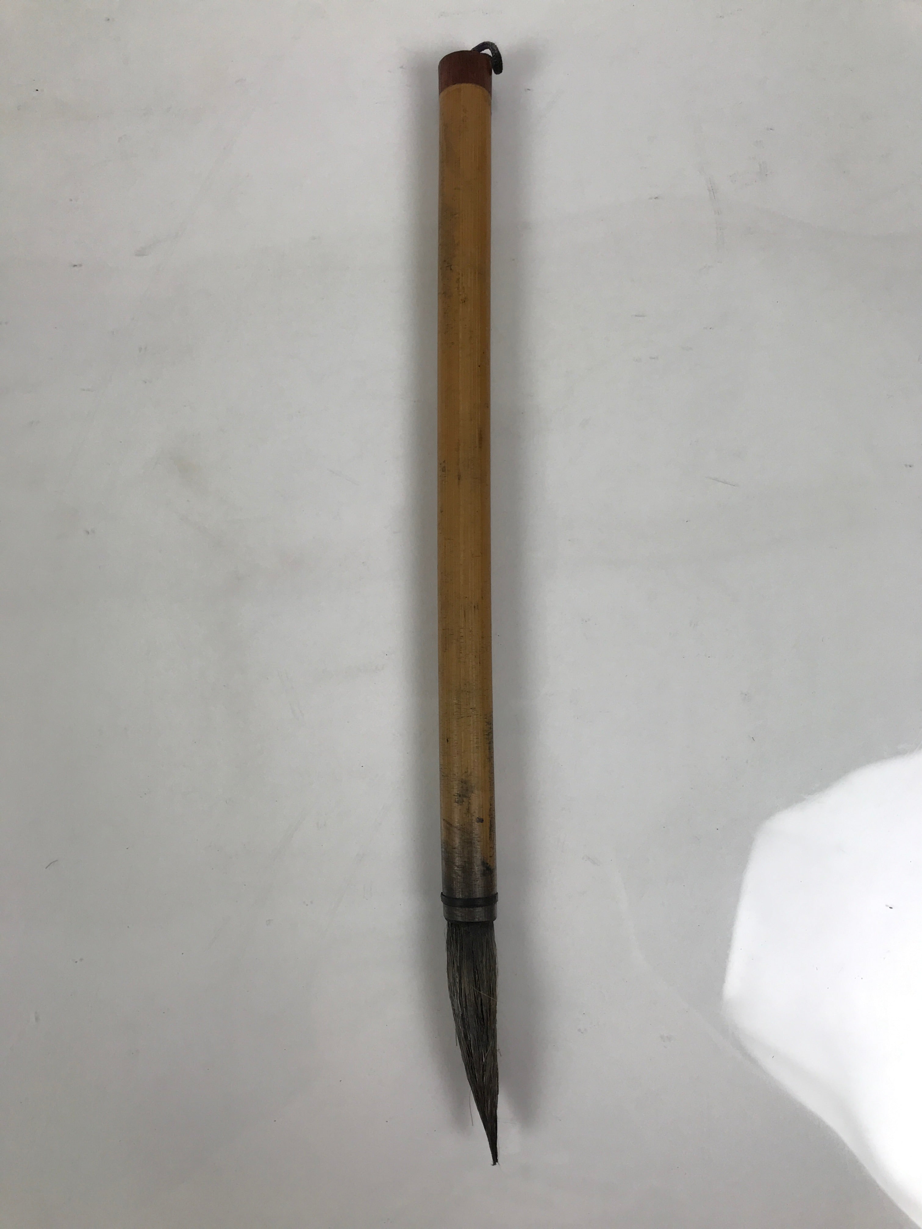 Japanese Calligraphy Brush Size 3 Vtg Fude Calligraphy Tool Shodo Shuji Kanji C14