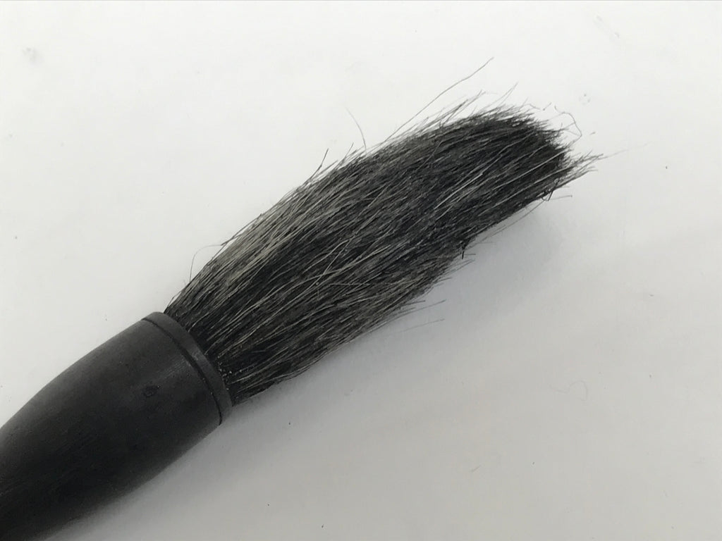 Japanese Calligraphy Brush Size 3 Vtg Fude Calligraphy Tool Shodo Shuji Kanji C7