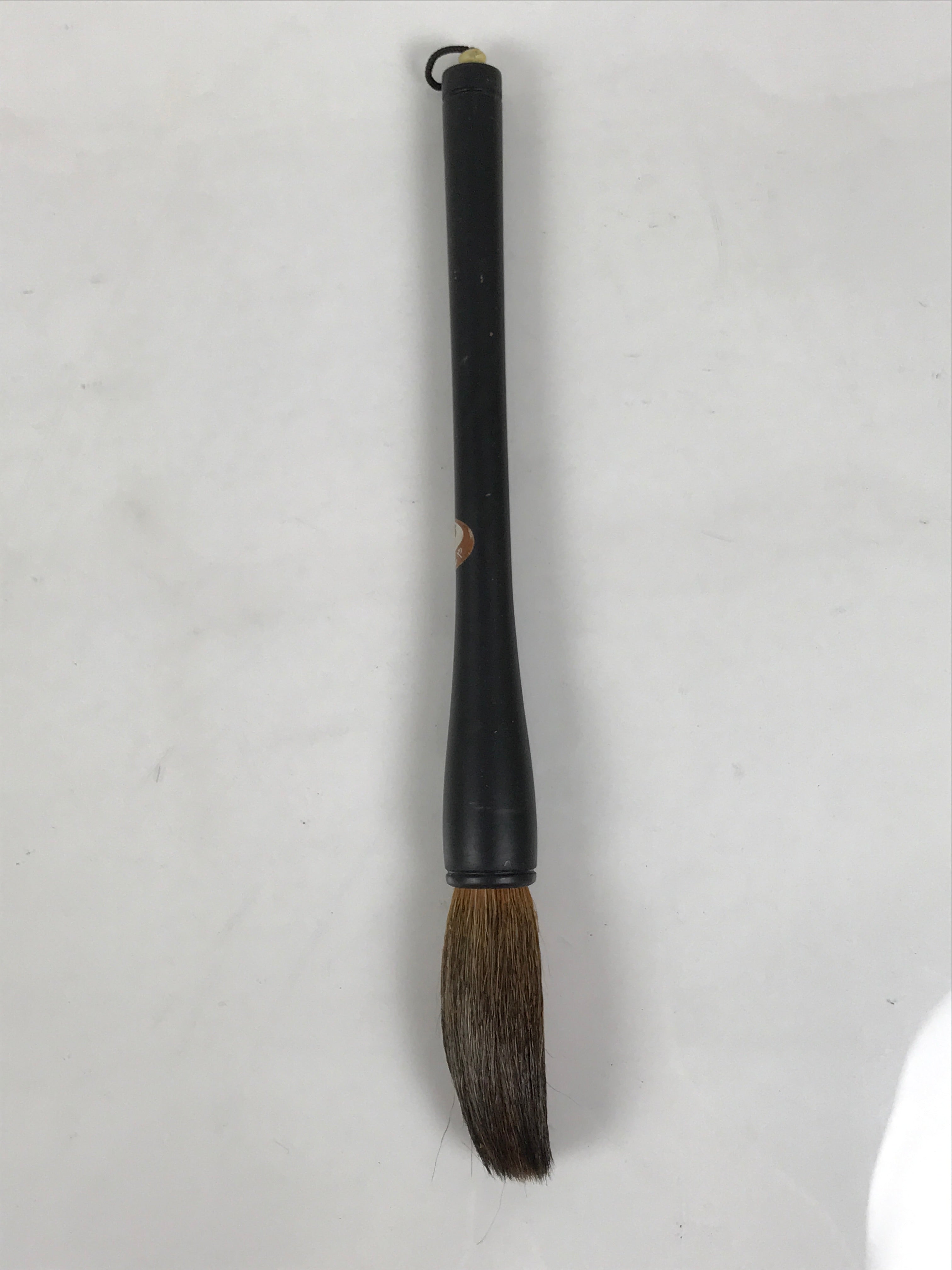 Japanese Calligraphy Brush Size 6 Vtg Fude Calligraphy Tool Shodo Shuji Kanji C2