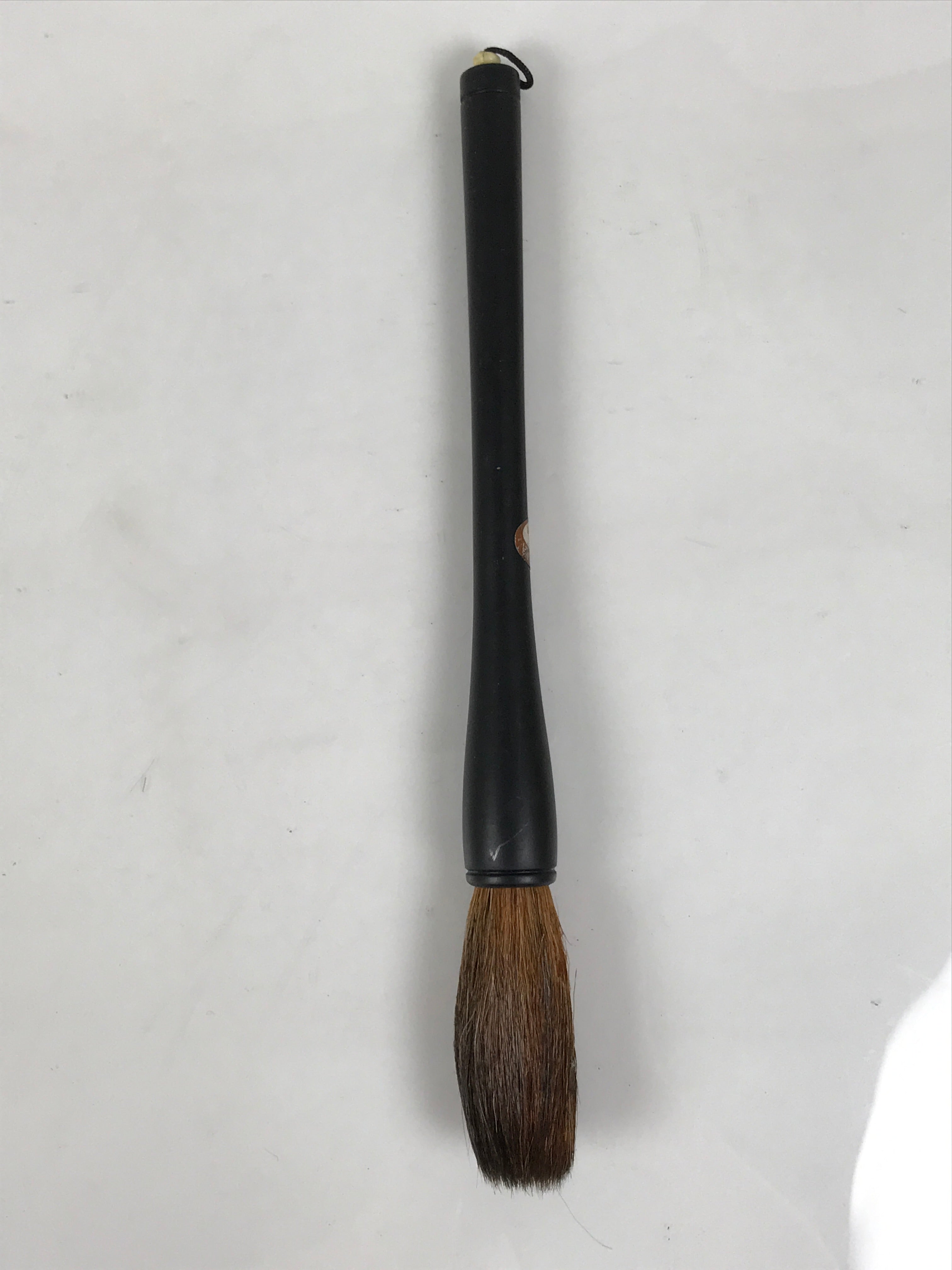 Japanese Calligraphy Brush Size 6 Vtg Fude Calligraphy Tool Shodo Shuji Kanji C2