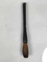 Japanese Calligraphy Brush Size 6 Vtg Fude Calligraphy Tool Shodo Shuji Kanji C2