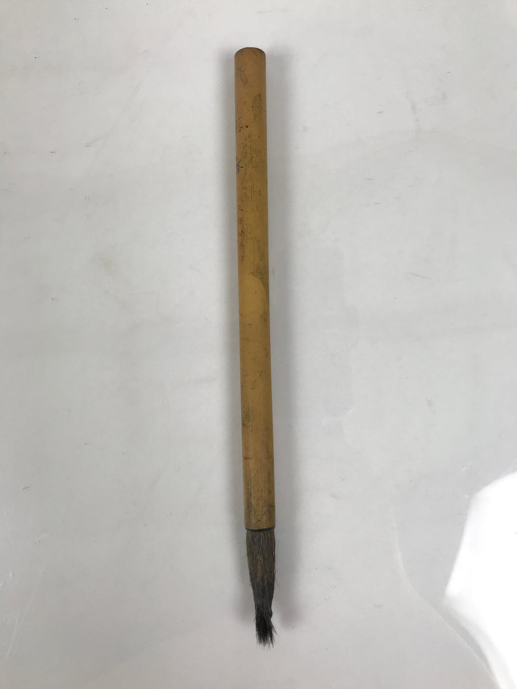 Japanese Calligraphy Brush Vtg Bamboo Fude Calligraphy Tool Shodo Shuji C17