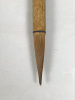 Japanese Calligraphy Brush Vtg Fude Calligraphy Tool Bamboo Shodo Shuji C12