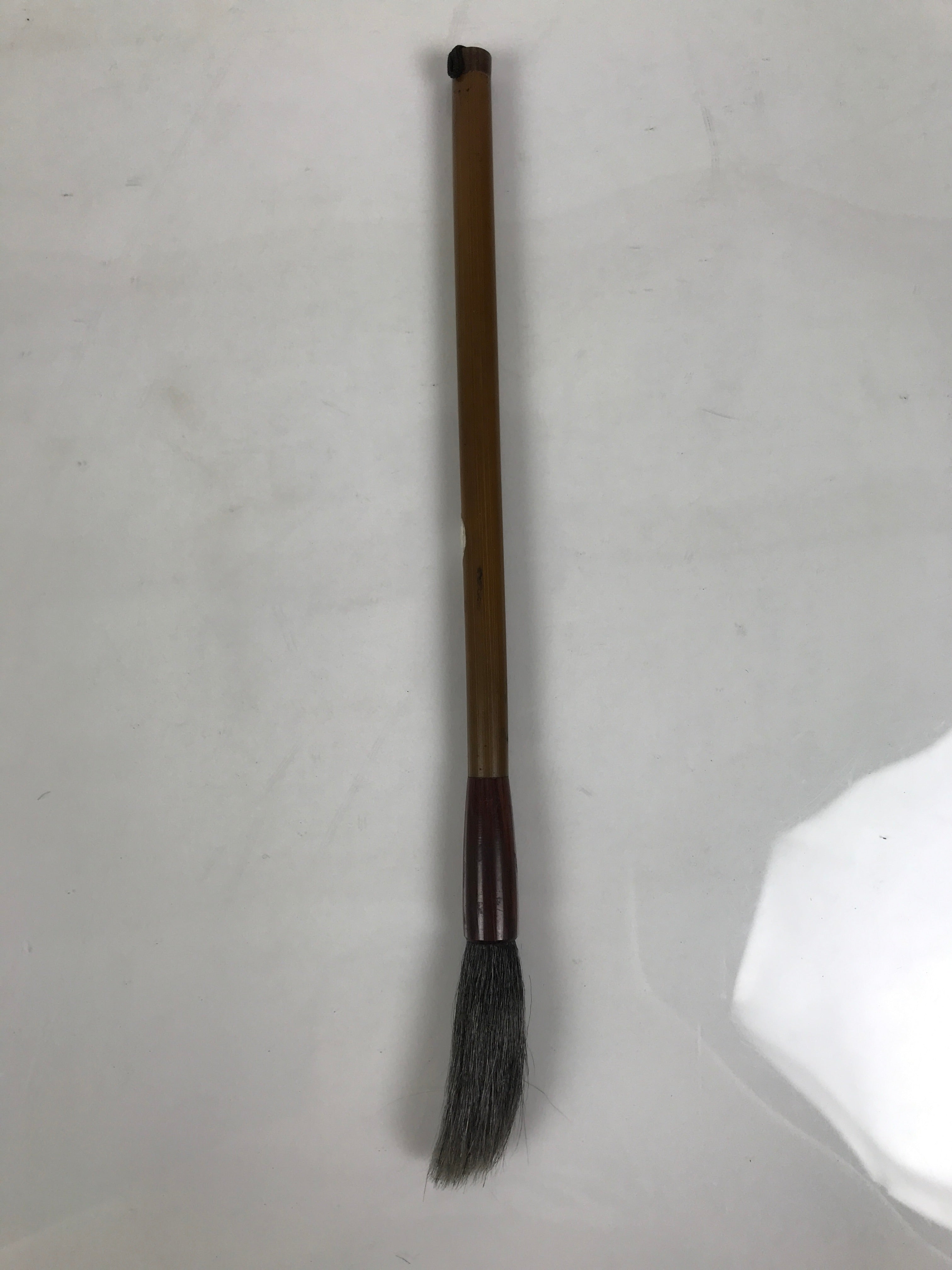 Japanese Calligraphy Brush Vtg Fude Calligraphy Tool Bamboo Shodo Shuji Kanji C8