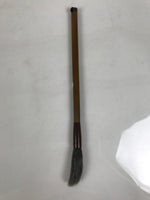 Japanese Calligraphy Brush Vtg Fude Calligraphy Tool Bamboo Shodo Shuji Kanji C8