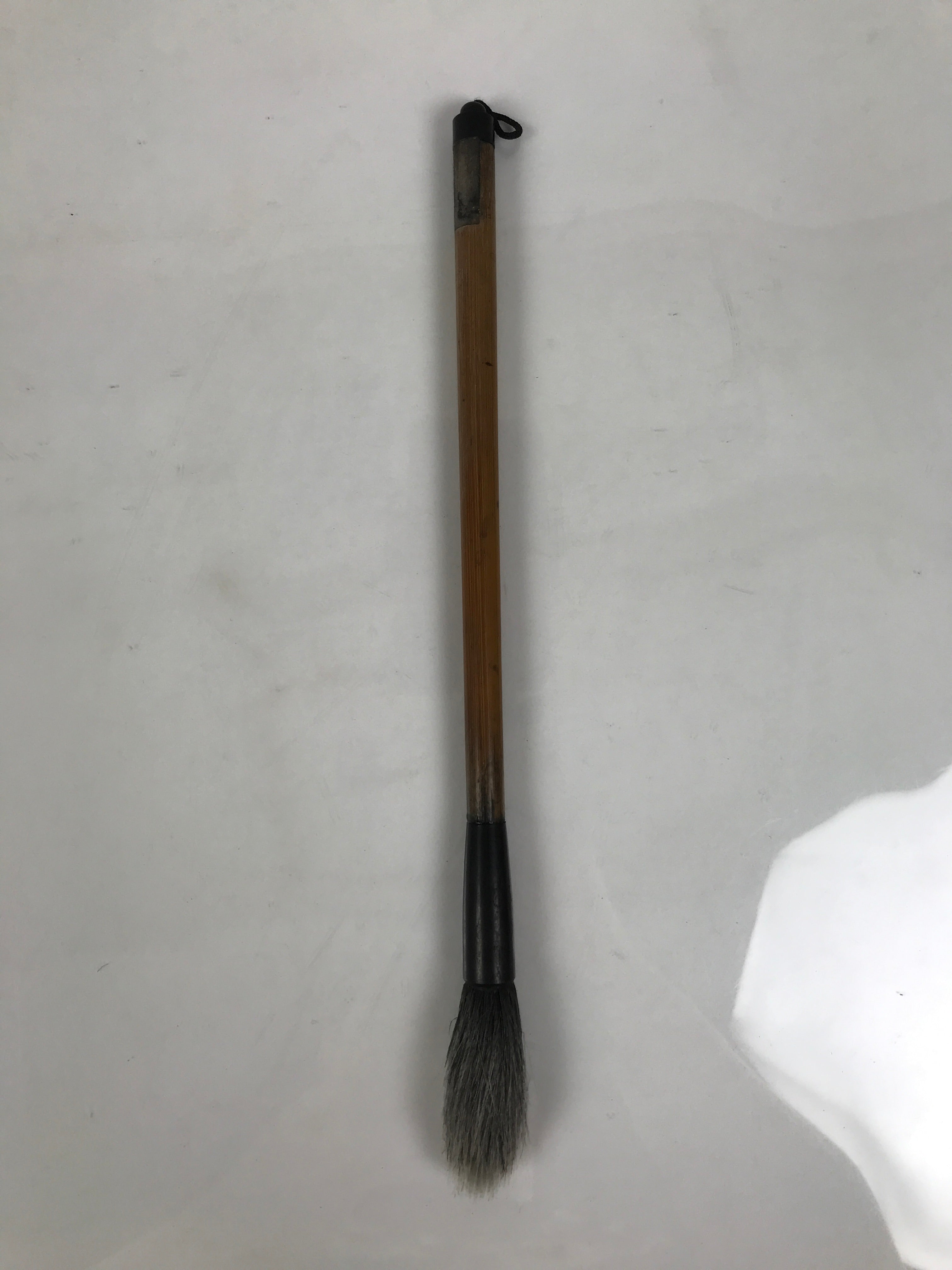 Japanese Calligraphy Brush Vtg Fude Calligraphy Tool Bamboo Shodo Shuji Kanji C9