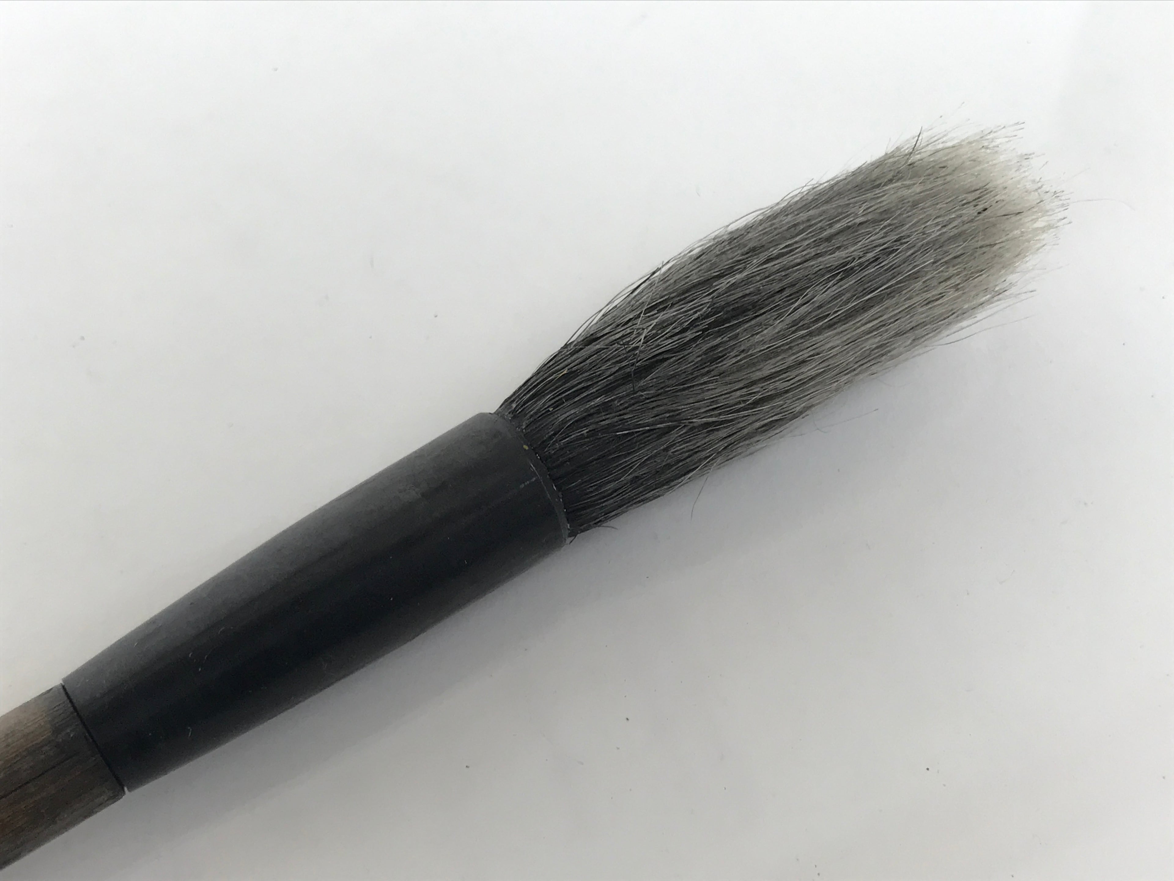 Japanese Calligraphy Brush Vtg Fude Calligraphy Tool Bamboo Shodo Shuji Kanji C9