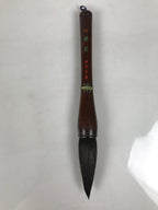 Japanese Calligraphy Brush Vtg Fude Calligraphy Tool Boxed Shodo Shuji Kanji C1