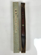 Japanese Calligraphy Brush Vtg Fude Calligraphy Tool Boxed Shodo Shuji Kanji C1