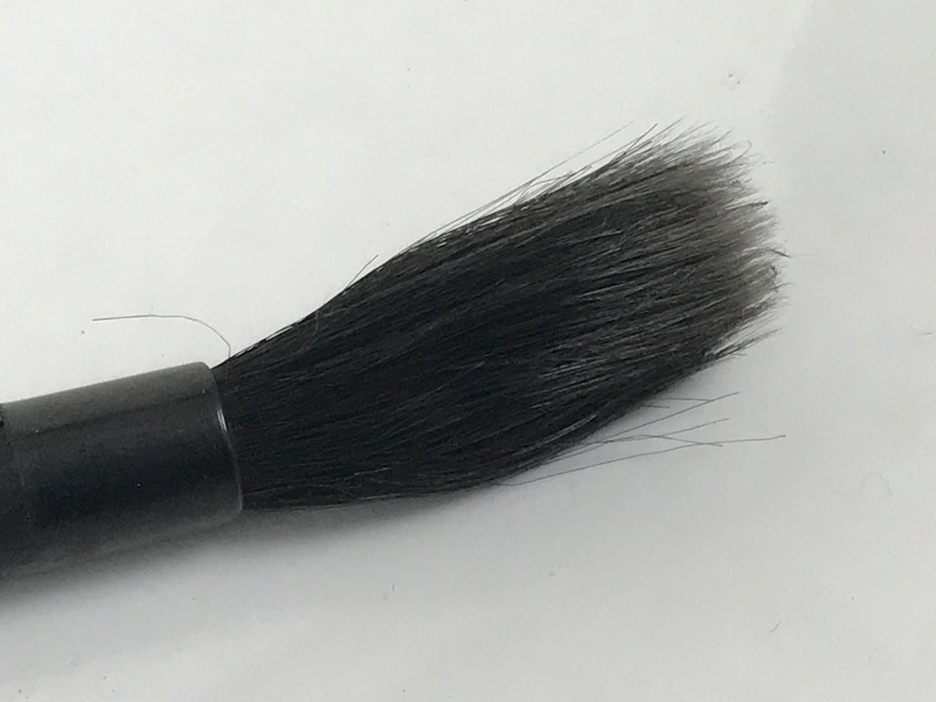 Japanese Calligraphy Brush Vtg Fude Calligraphy Tool Shodo Shuji Kanji Black C4