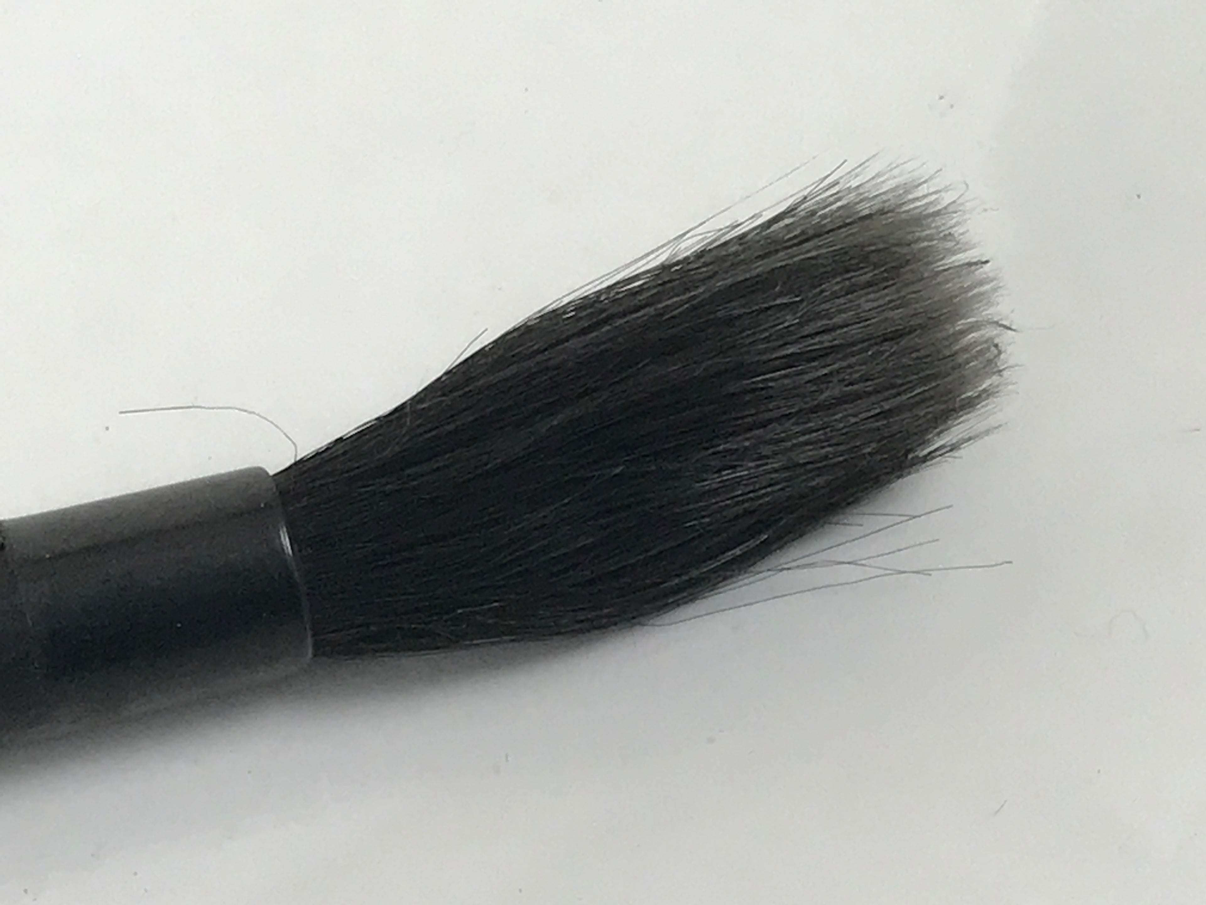 Japanese Calligraphy Brush Vtg Fude Calligraphy Tool Shodo Shuji Kanji Black C4