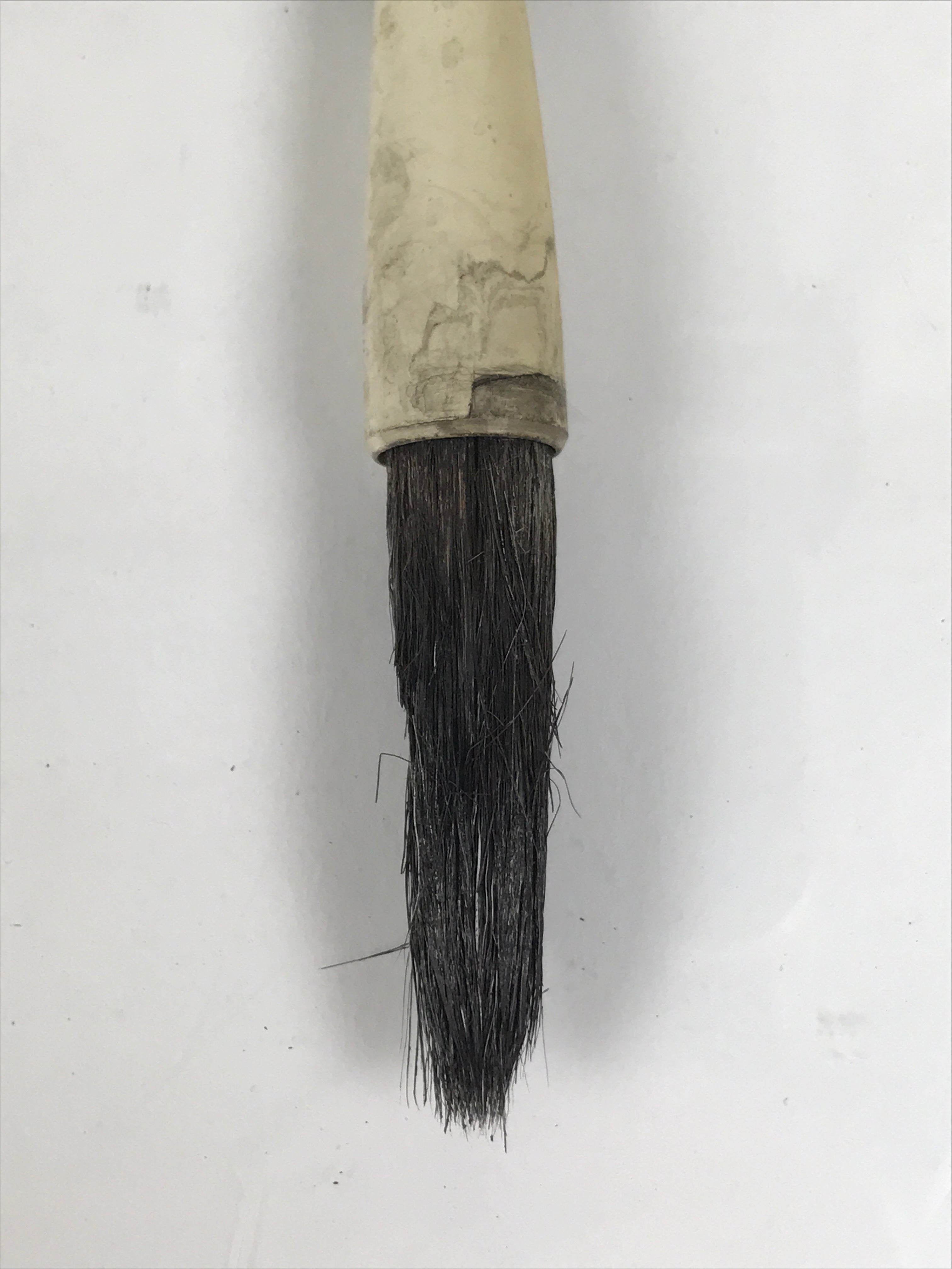 Japanese Calligraphy Brush Vtg Fude Calligraphy Tool Shodo Shuji Kanji C15