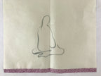 Japanese Calligraphy Moon Zazen Poem Shinohara Daisuke Chagake Kakejiku FL280