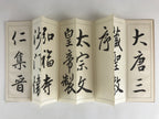 Japanese Calligraphy Reisho Rinsho Daitosanzoshogyojo Vtg Copy Book Tehon P337