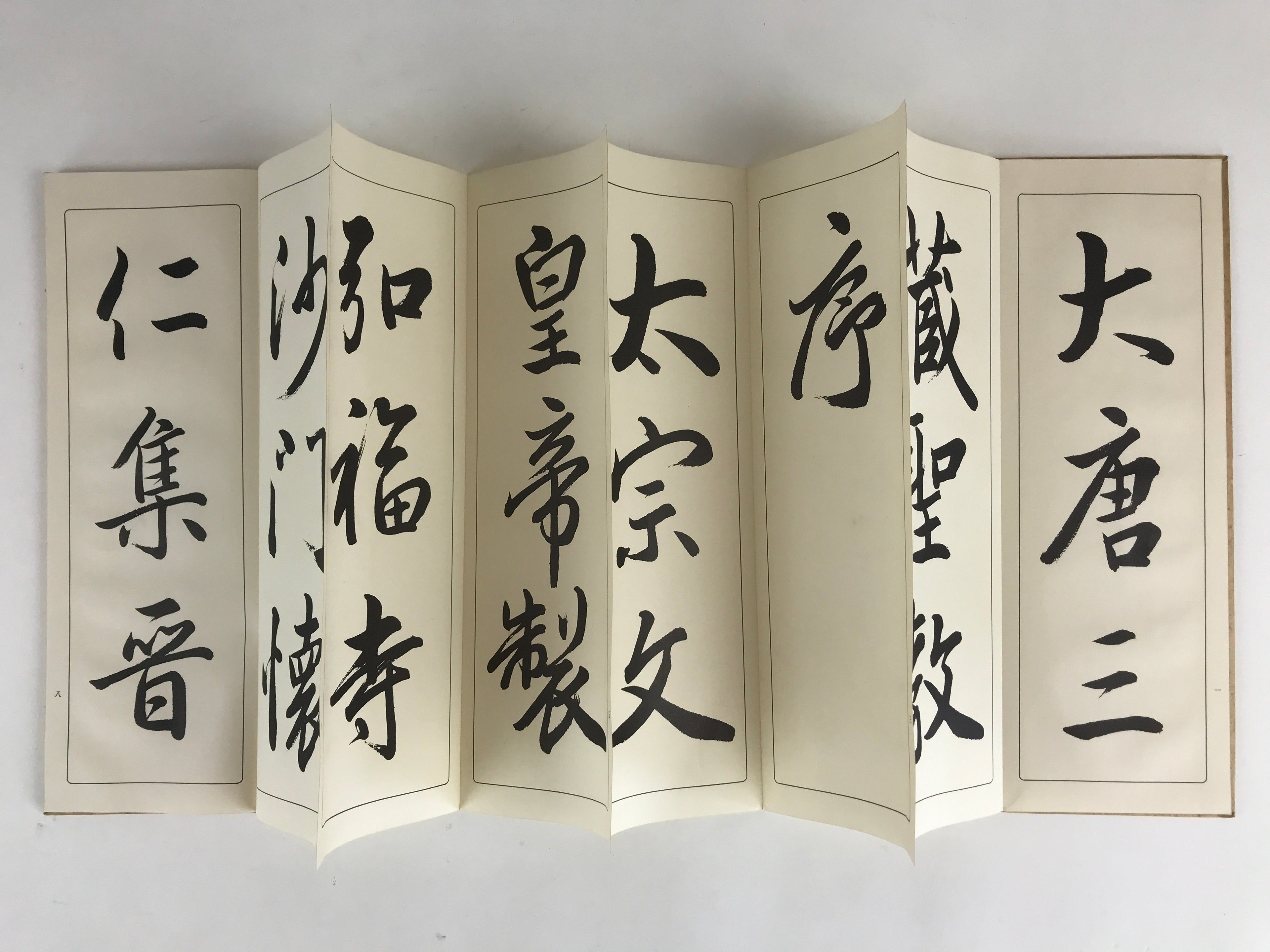 Japanese Calligraphy Reisho Rinsho Daitosanzoshogyojo Vtg Copy Book Tehon P337