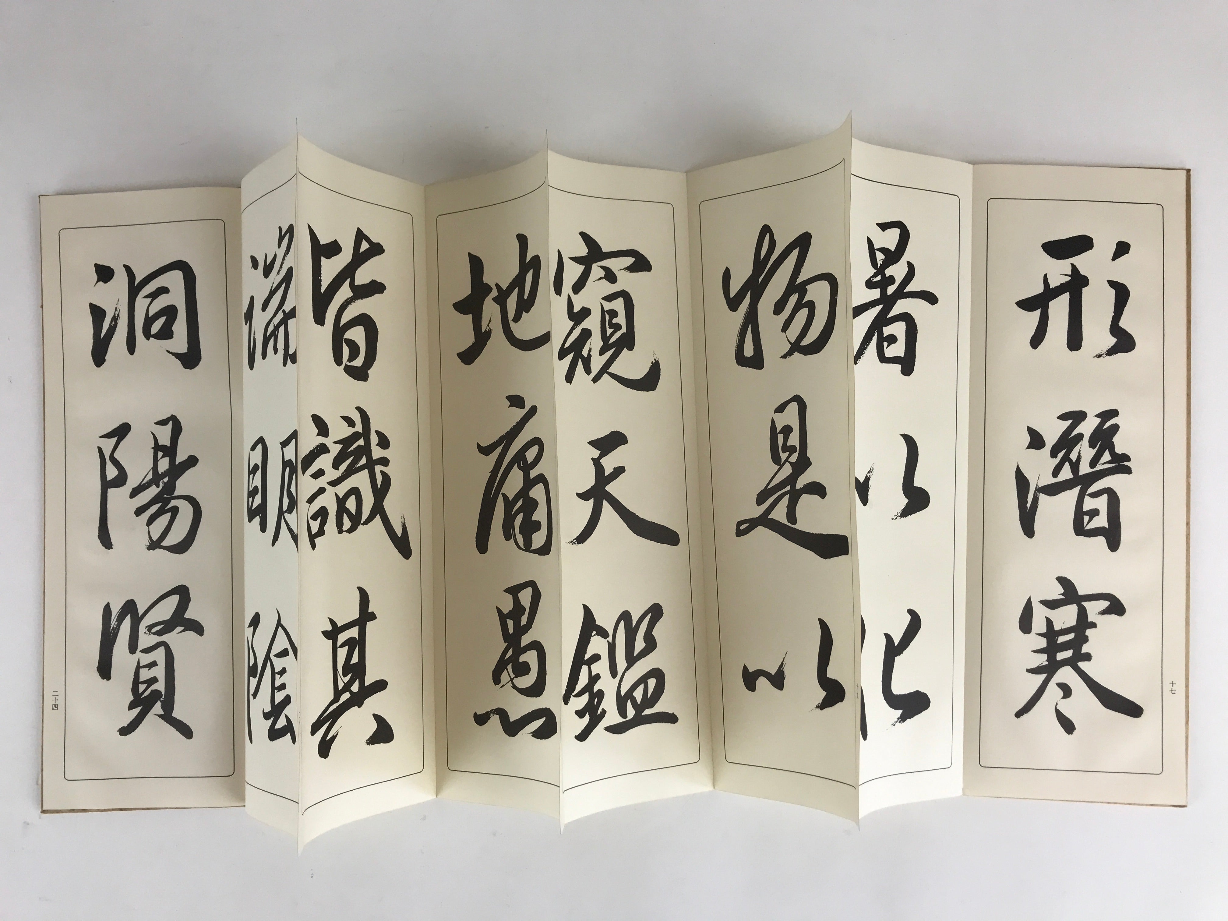 Japanese Calligraphy Reisho Rinsho Daitosanzoshogyojo Vtg Copy Book Tehon P337