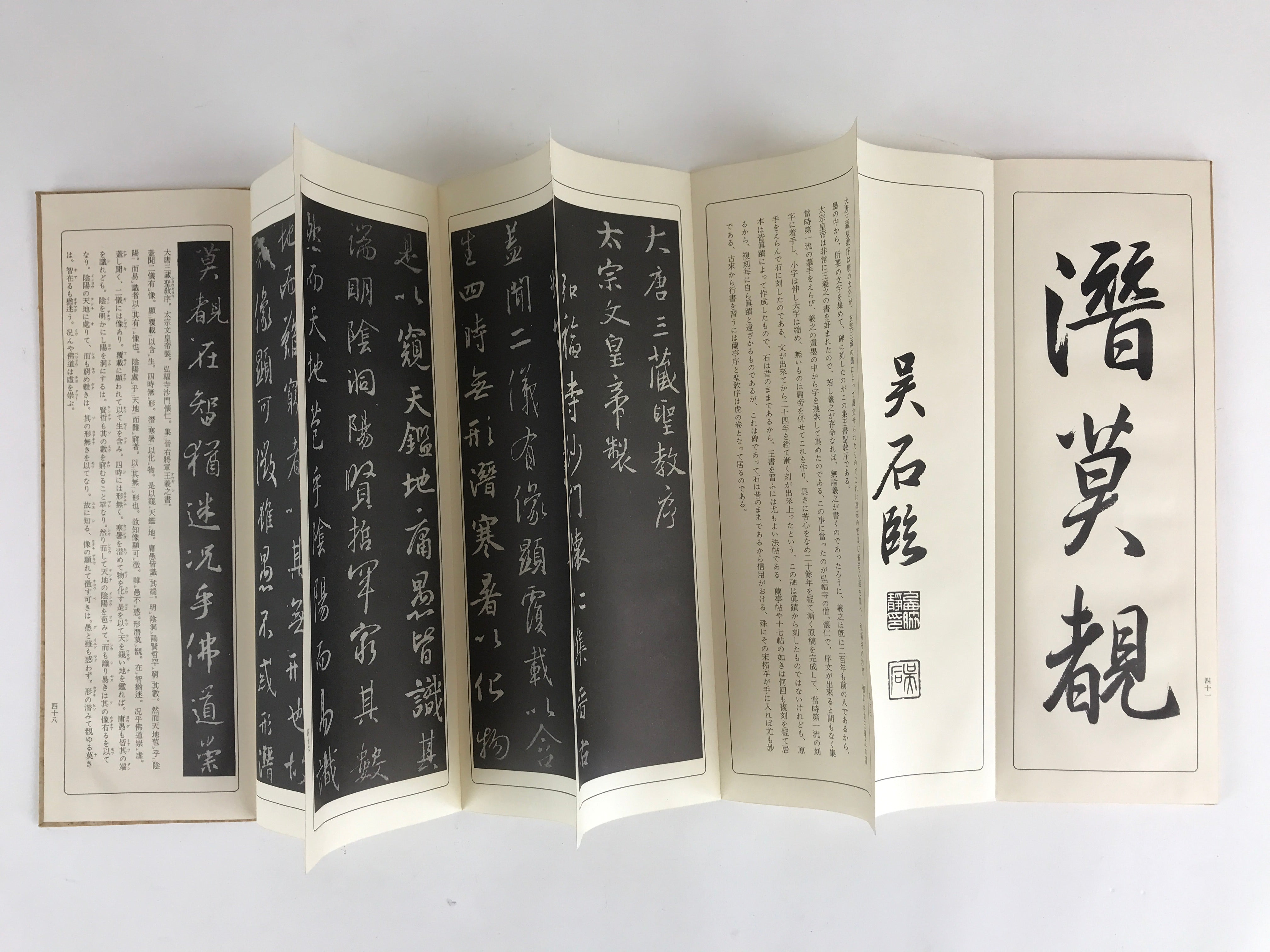 Japanese Calligraphy Reisho Rinsho Daitosanzoshogyojo Vtg Copy Book Tehon P337