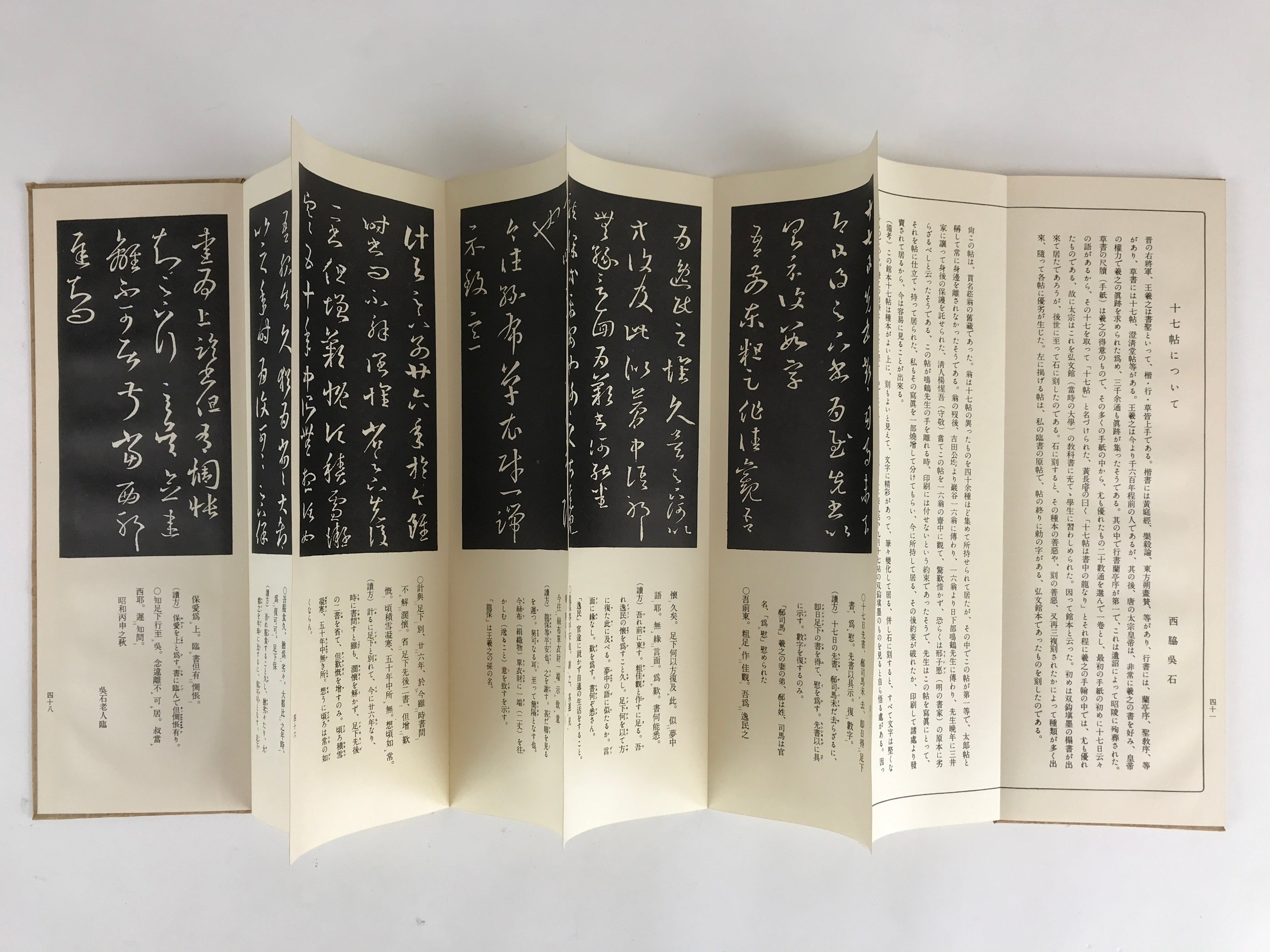 Japanese Calligraphy Reisho Rinsho Ju Nana Jo Vtg Copy Book Tehon Shodo Shuji P3