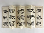 Japanese Calligraphy Reisho Rinsho-Kan-Seikosho Vtg Rinsho Copy Book Tehon P333