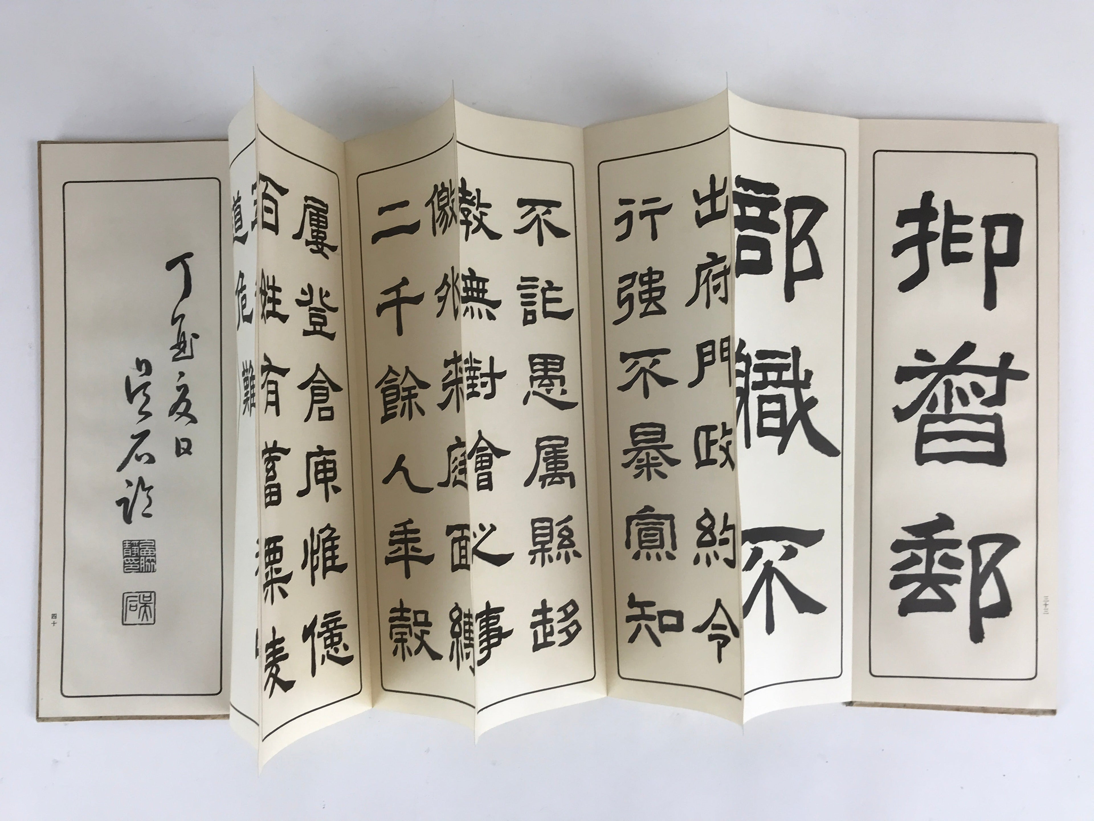 Japanese Calligraphy Reisho Rinsho-Kan-Seikosho Vtg Rinsho Copy Book Tehon P333