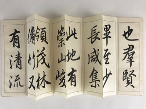 Japanese Calligraphy Reisho Rinsho Ranteijo Jo 1 Volume Vtg Copy Book Tehon P339