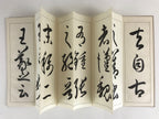 Japanese Calligraphy Reisho Rinsho Son Genrei Shofu Vtg Copy Book Tehon P335