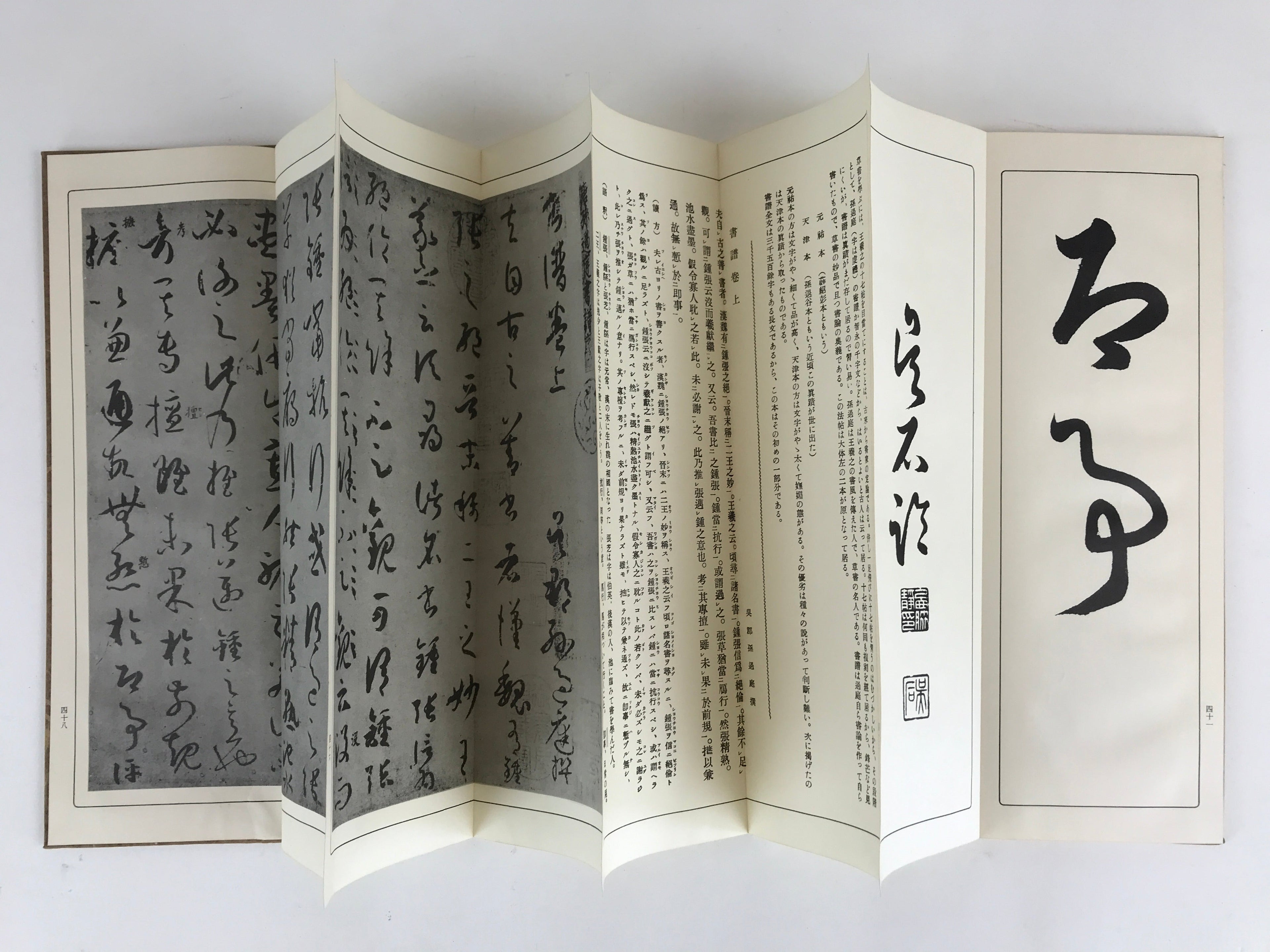 Japanese Calligraphy Reisho Rinsho Son Genrei Shofu Vtg Copy Book Tehon P335