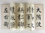 Japanese Calligraphy Reisho Rinsho Soshi Kun Boshi Mei Vtg Copy Book Tehon P336
