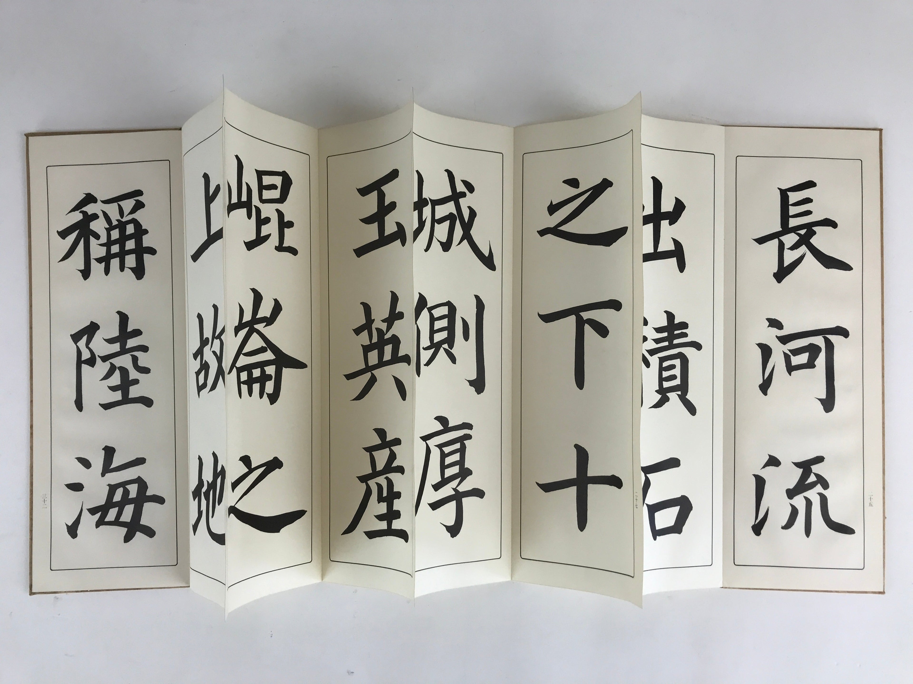 Japanese Calligraphy Reisho Rinsho Soshi Kun Boshi Mei Vtg Copy Book Tehon P336