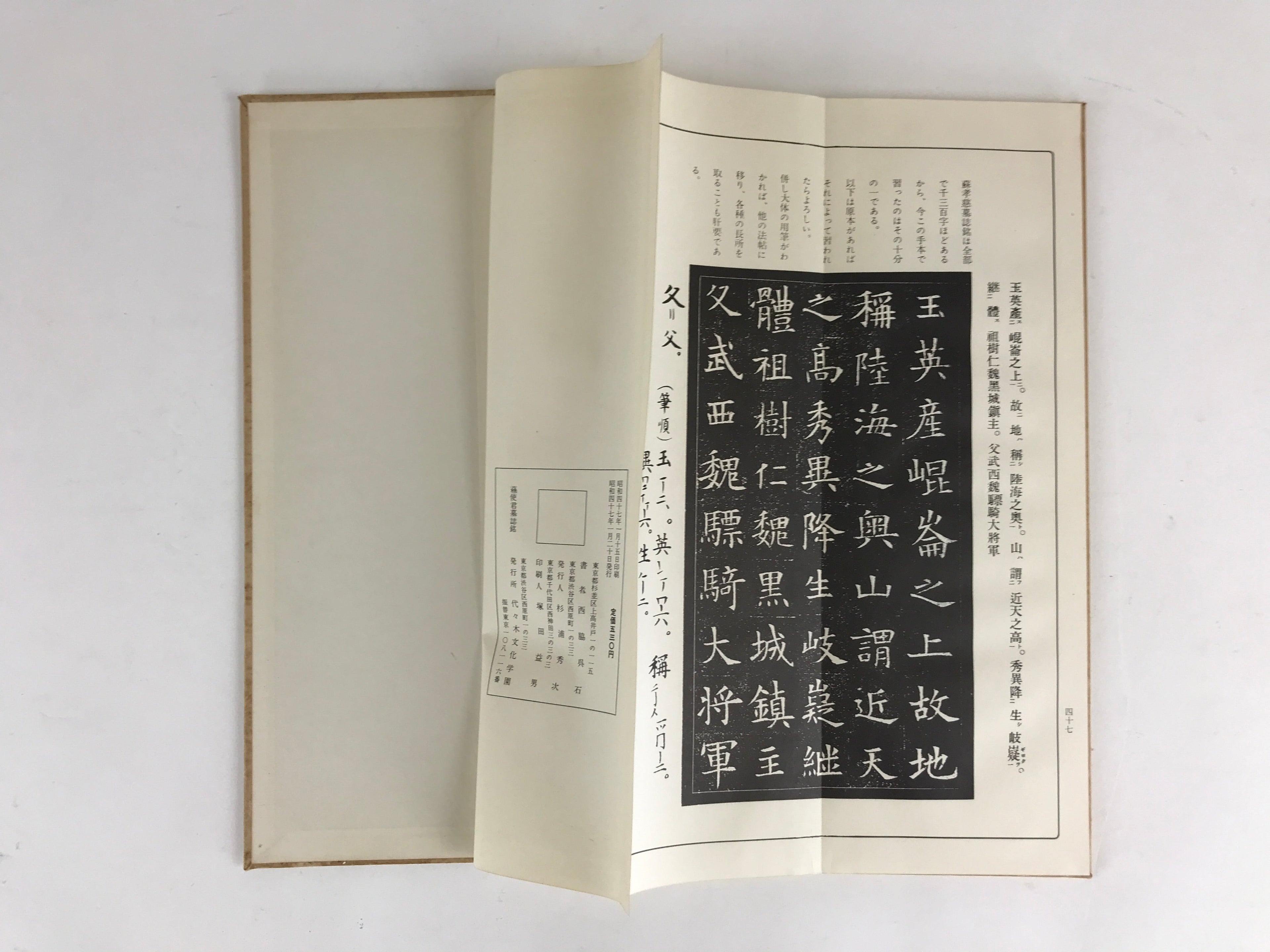 Japanese Calligraphy Reisho Rinsho Soshi Kun Boshi Mei Vtg Copy Book Tehon P336
