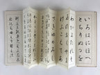 Japanese Calligraphy Reisho Rinsho Takano Kiri 3rd Class Vtg Copy Book Tehon P33