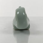Japanese Calligraphy Tool Porcelain Brush Stand Shodo Shuji Celadon Dragon JK906