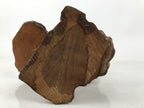 Japanese Carved Wood Flower Vase Stand Kadai Board Shelf Ikebana Bonsai WT556