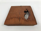 Japanese Carved Wooden Ainu Man Wall Hanging Vtg Nipopo Hokkaido Brown AB111